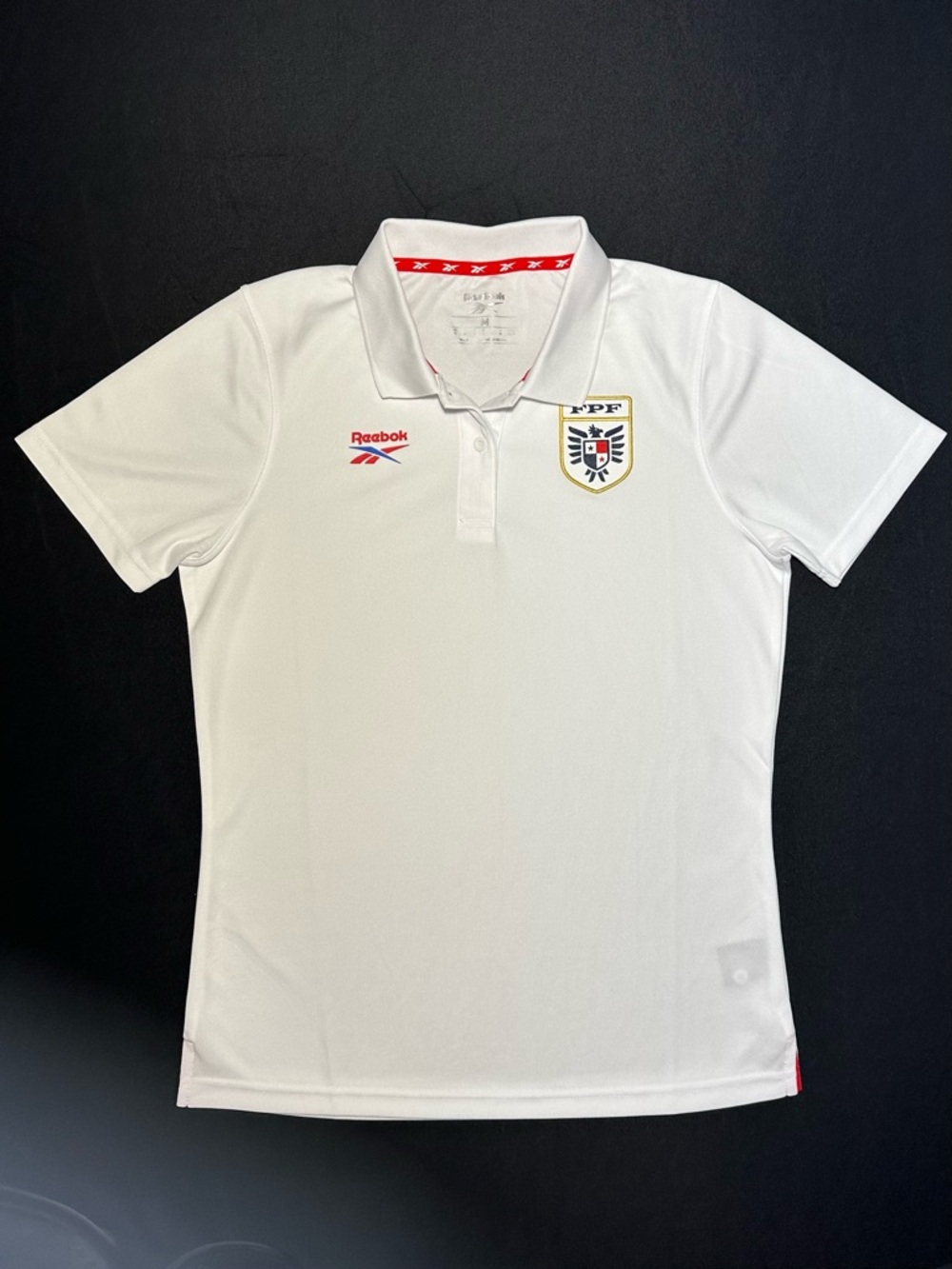 Reebok Panama National Team Women’s Polo (FPF Crest) – White - Picture 2 of 6